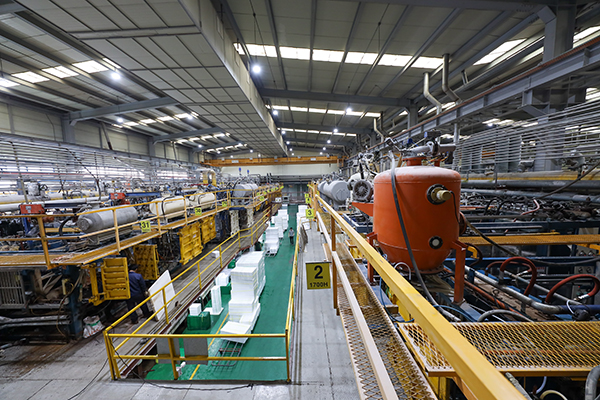 단일 공장으로 국내 최대 발포폴리스틸렌과 발포 폴리프로필렌 생산설비를 보유한 EPS코리아.