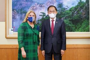 박종호 산림청장, 주한 유럽연합 대사 내정자 면담