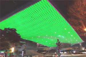 부산 대표 랜드마크 광안대교･영화의전당･부산타워 초록빛으로