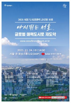 2021 서울 도시경쟁력 글로벌 포럼 온라인 개최